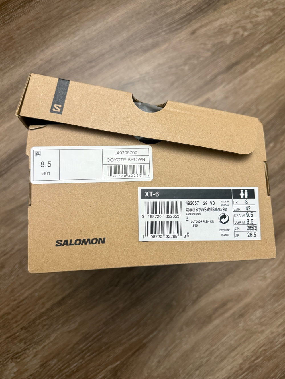 NWT Salomon XT-6 Sneaker - Picture 3 of 6